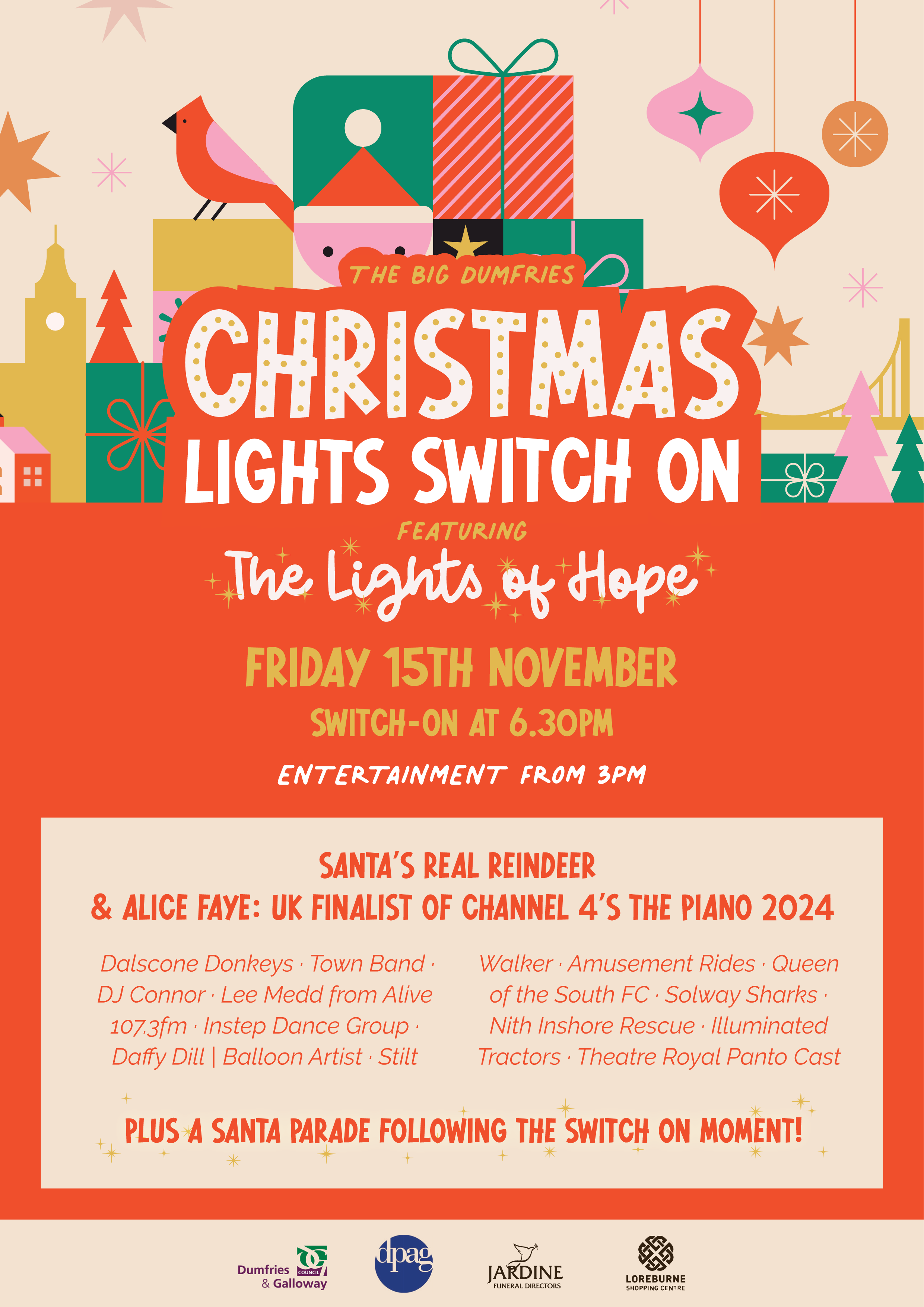 Christmas Lights Switch-on